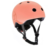 Hulajnoga lub deskorolka Scoot & Ride Kask Ochronny S-M dla dzieci 3+ Peach